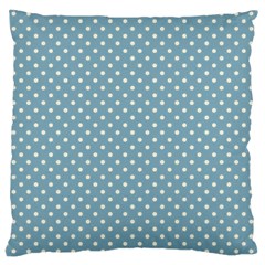 Polka Dots Large Cushion Case (two Sides) by Valentinaart