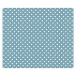 Polka dots Double Sided Flano Blanket (Small)  50 x40  Blanket Back