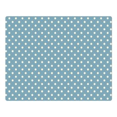 Polka dots Double Sided Flano Blanket (Large) 