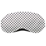 Polka dots Sleeping Masks Front