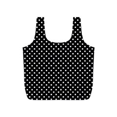 Polka Dots Full Print Recycle Bags (s)  by Valentinaart