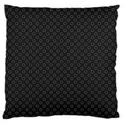 Polka Dots Large Cushion Case (two Sides) by Valentinaart