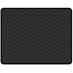 Polka Dots Double Sided Fleece Blanket (medium) 