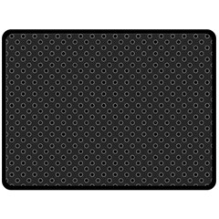 Polka Dots Double Sided Fleece Blanket (large) 