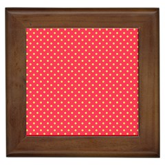 Polka dots Framed Tiles