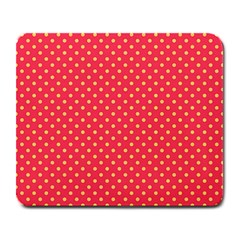 Polka dots Large Mousepads