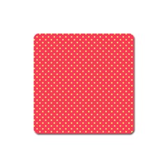 Polka dots Square Magnet