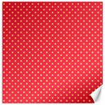 Polka dots Canvas 12  x 12   11.4 x11.56  Canvas - 1