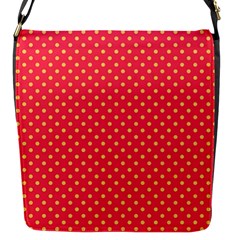 Polka dots Flap Messenger Bag (S)