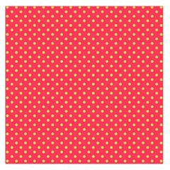 Polka dots Large Satin Scarf (Square)