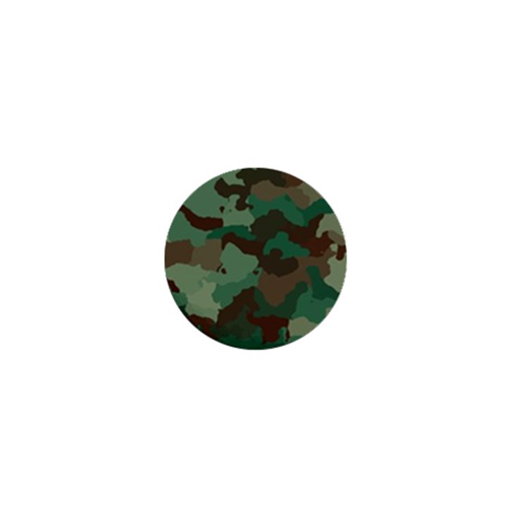 Camouflage Pattern A Completely Seamless Tile Able Background Design 1  Mini Magnets