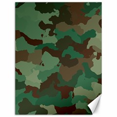 Camouflage Pattern A Completely Seamless Tile Able Background Design Canvas 12  X 16   by Simbadda