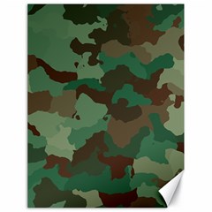 Camouflage Pattern A Completely Seamless Tile Able Background Design Canvas 18  X 24   by Simbadda