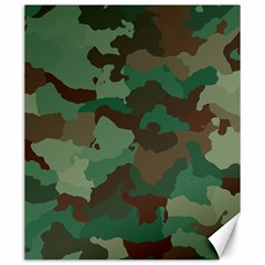 Camouflage Pattern A Completely Seamless Tile Able Background Design Canvas 20  X 24   by Simbadda