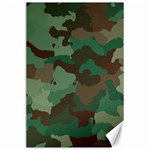 Camouflage Pattern A Completely Seamless Tile Able Background Design Canvas 24  x 36  23.35 x34.74  Canvas - 1