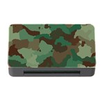 Camouflage Pattern A Completely Seamless Tile Able Background Design Memory Card Reader with CF Front