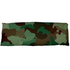 Camouflage Pattern A Completely Seamless Tile Able Background Design Body Pillow Case Dakimakura (two Sides) by Simbadda