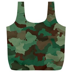 Camouflage Pattern A Completely Seamless Tile Able Background Design Full Print Recycle Bags (l)  by Simbadda