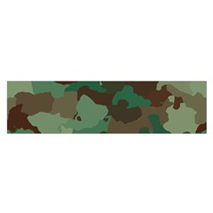 Camouflage Pattern A Completely Seamless Tile Able Background Design Satin Scarf (oblong) by Simbadda