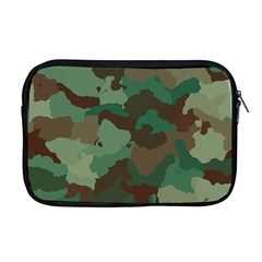 Camouflage Pattern A Completely Seamless Tile Able Background Design Apple Macbook Pro 17  Zipper Case by Simbadda