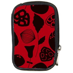 Congregation Of Floral Shades Pattern Compact Camera Cases by Simbadda