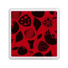 Congregation Of Floral Shades Pattern Memory Card Reader (square) 