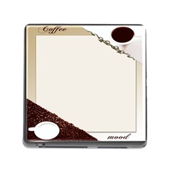 Greeting Card Coffee Mood Memory Card Reader (square) by Simbadda