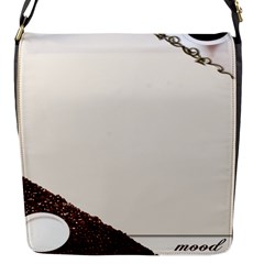 Greeting Card Coffee Mood Flap Messenger Bag (s) by Simbadda