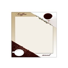 Greeting Card Coffee Mood Satin Bandana Scarf by Simbadda