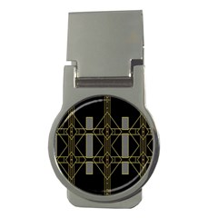 Simple Art Deco Style  Money Clips (round)  by Simbadda