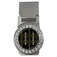 Simple Art Deco Style  Money Clips (cz)  by Simbadda