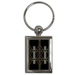 Simple Art Deco Style  Key Chains (rectangle)  by Simbadda