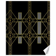 Simple Art Deco Style  Canvas 16  X 20   by Simbadda