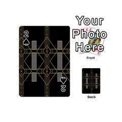 Simple Art Deco Style  Playing Cards 54 (mini)  by Simbadda