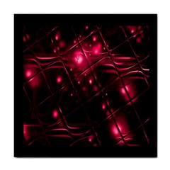 Picture Of Love In Magenta Declaration Of Love Tile Coasters by Simbadda