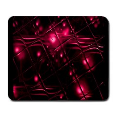 Picture Of Love In Magenta Declaration Of Love Large Mousepads by Simbadda