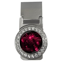 Picture Of Love In Magenta Declaration Of Love Money Clips (cz)  by Simbadda