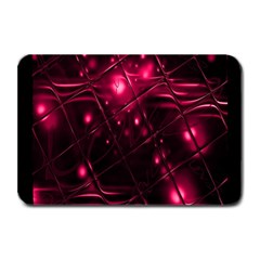 Picture Of Love In Magenta Declaration Of Love Plate Mats by Simbadda