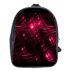 Picture Of Love In Magenta Declaration Of Love School Bags(large)  by Simbadda