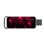 Picture Of Love In Magenta Declaration Of Love Portable USB Flash (Two Sides) Front