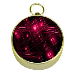 Picture Of Love In Magenta Declaration Of Love Gold Compasses by Simbadda