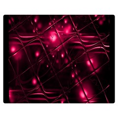 Picture Of Love In Magenta Declaration Of Love Double Sided Flano Blanket (medium) 