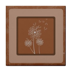 Dandelion Frame Card Template For Scrapbooking Tile Coasters by Simbadda