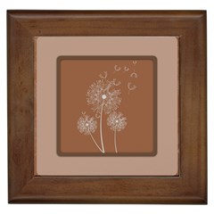 Dandelion Frame Card Template For Scrapbooking Framed Tiles by Simbadda