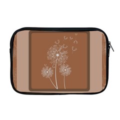 Dandelion Frame Card Template For Scrapbooking Apple Macbook Pro 17  Zipper Case