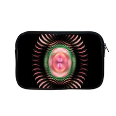 Fractal Plate Like Image In Pink Green And Other Colours Apple Macbook Pro 13  Zipper Case