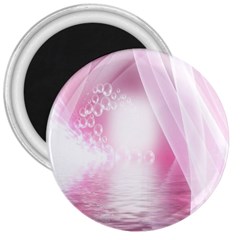 Realm Of Dreams Light Effect Abstract Background 3  Magnets by Simbadda