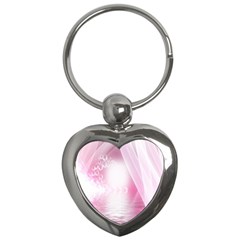 Realm Of Dreams Light Effect Abstract Background Key Chains (heart)  by Simbadda