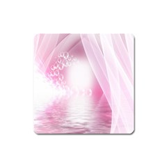 Realm Of Dreams Light Effect Abstract Background Square Magnet by Simbadda