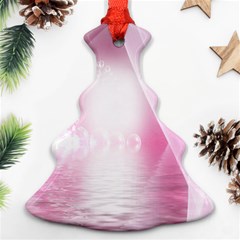 Realm Of Dreams Light Effect Abstract Background Christmas Tree Ornament (Two Sides)